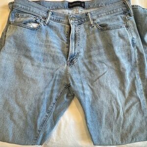 Abercrombie Athletic Skinny Light Blue Jeans
